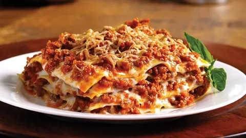 Лазанья с крольчатиной